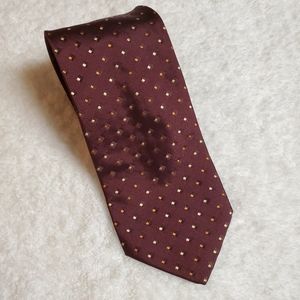 Canali Burgundy Tie